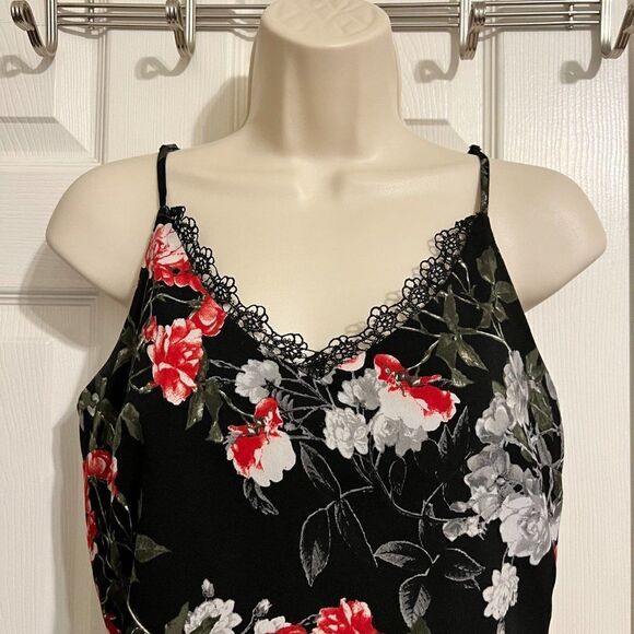 Banana Republic Factory Floral Adjustable Cami Size Small - Picture 3 of 7
